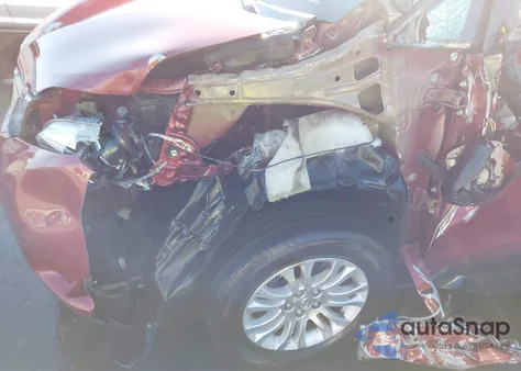 2014 Toyota Sienna Xle V6 8 Passenger из США, поврежденный, VIN 5TDYK3DC7ES460523